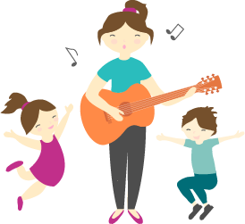 LurkÓperencia Gitáros, mozgásos, interaktív gyermekműsorok